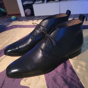 Christian Louboutin Milan Flat Calf Ankle Boots